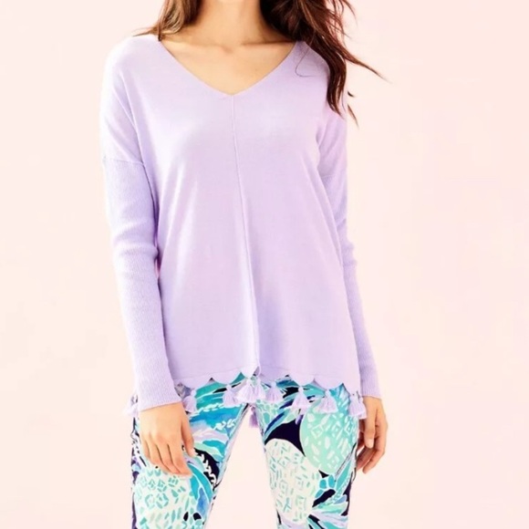 Lilly Pulitzer Sweaters - Lilly Pulitzer Martine Sweater in Lavender Size Medium (a4